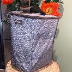 Thirty-One Brown Polka Dot Tote